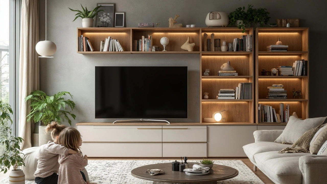 TV-Ständer mit Schränken: Das perfekte Möbelstück für dein Wohnzimmer