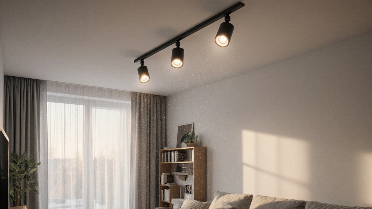 Stromschienen und Spots: Flexible Beleuchtung im Wohnraum - So funktioniert es