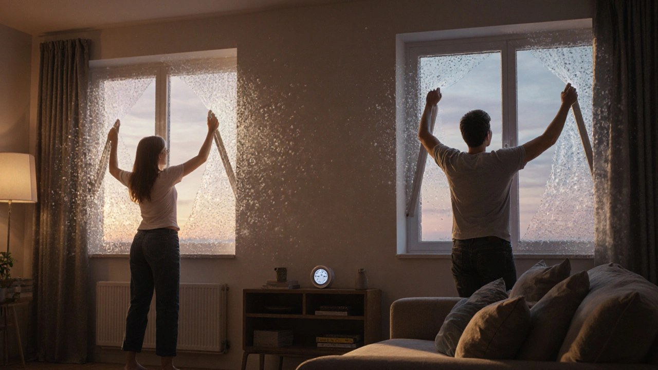 Baufeuchte in neuen Putzen: So lüften und trocknen Sie richtig