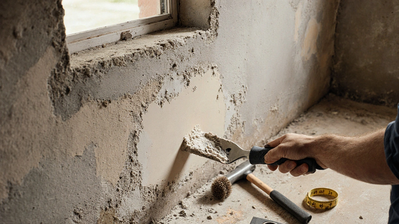 Kellerputz richtig aufbauen: Haftbrücke, Putz und Farbe Schritt für Schritt