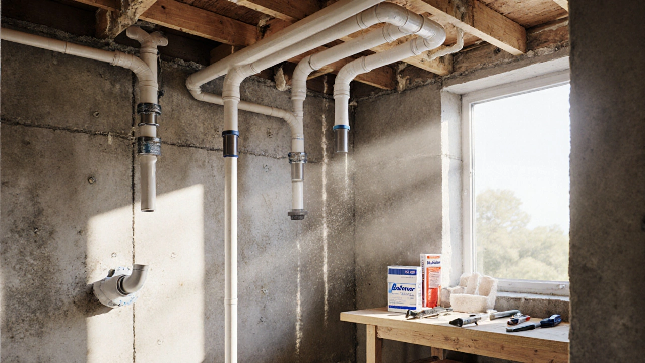 Sanitärinstallation im Badumbau: Leitungsführung und Brandschutz richtig planen