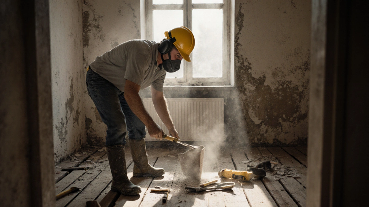 Sicherheitsausrüstung bei Renovierungsarbeiten im Wohnhaus: Was wirklich schützt