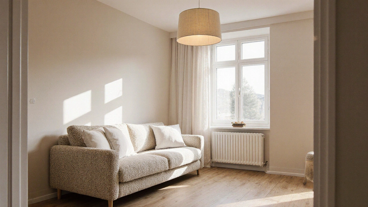 Wohnzimmer in Weiß und Beige: So schaffst du eine ruhige, lichtdurchflutete Atmosphäre