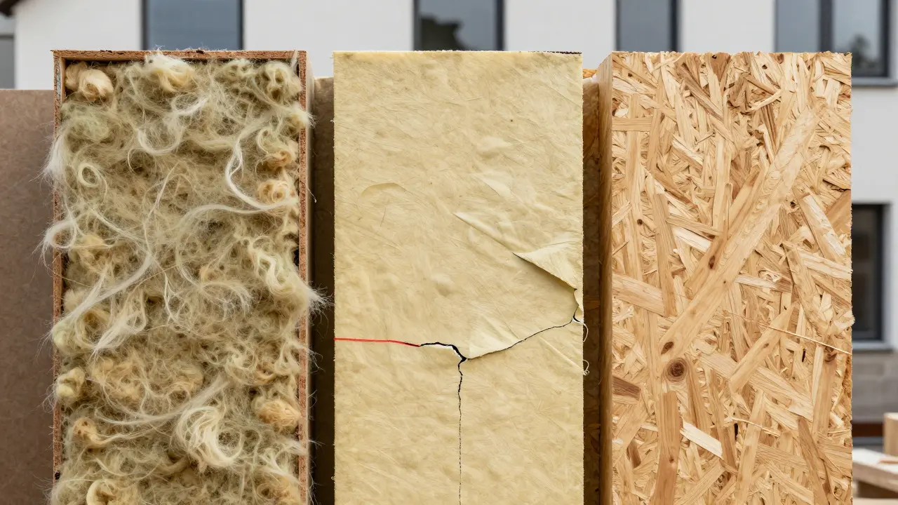 Dämmstoffe vergleichen: Vor- und Nachteile im Wohnbau - Glaswolle, Steinwolle, EPS, Holzfaser & mehr