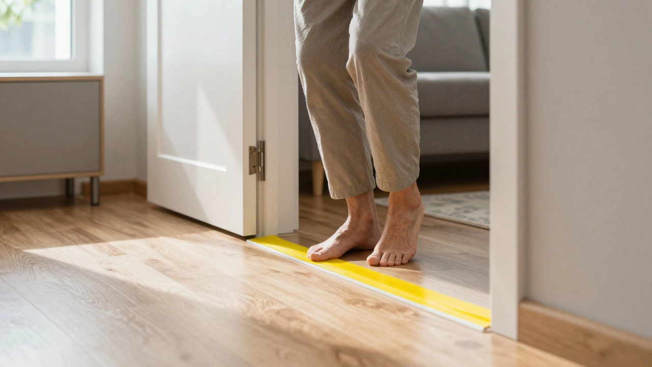 Stolperfallen im Haus vermeiden: Teppiche, Kabel und Schwellen sicher beseitigen