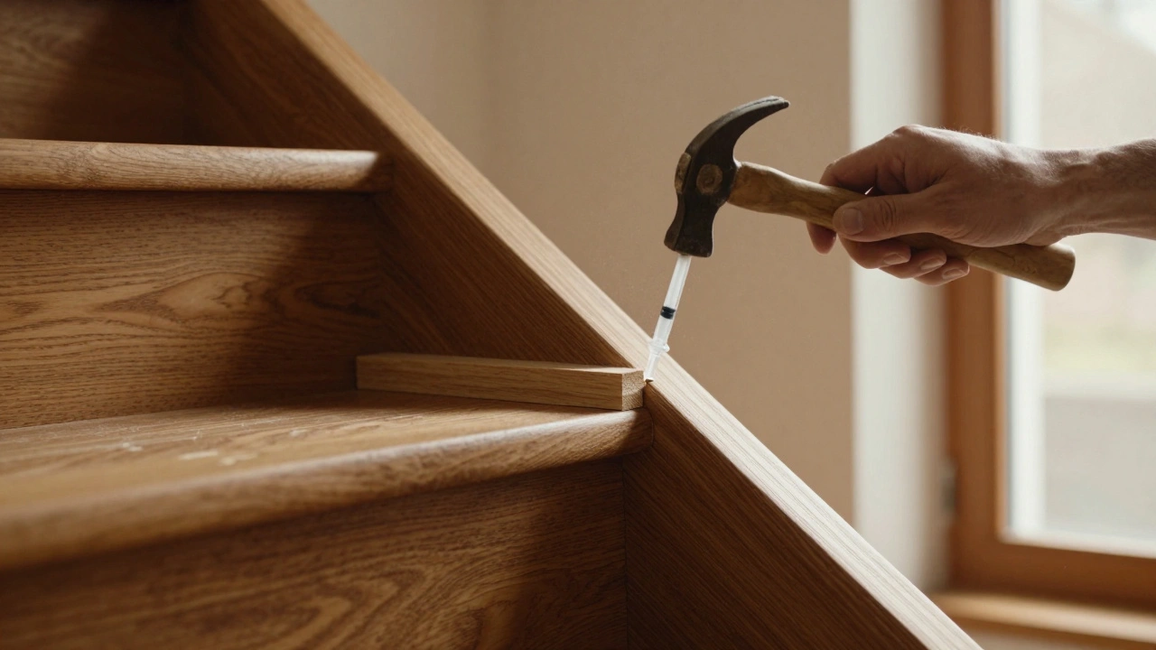 Treppenknarren nach Sanierung: So beheben Sie Befestigung und Unterfütterung richtig