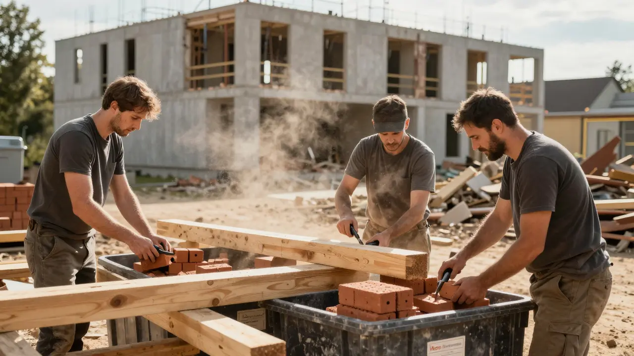 Kreislaufwirtschaft im Bau: Rückbau, Recycling und Wiederverwendung - So funktioniert es wirklich