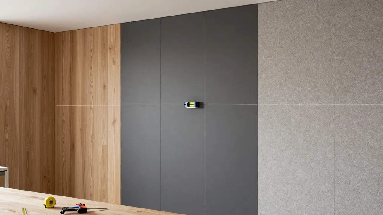 Wandpaneele montieren: Holz, MDF und Akustikpaneele im Wohnraum - Schritt für Schritt