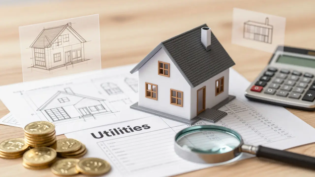 Finanzplanung und Budgetkalkulation für die Anschlusskosten eines neuen Hauses