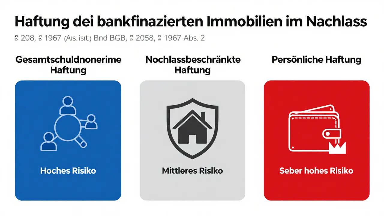 Bankfinanzierte Immobilien im Nachlass: Haftung und Abwicklung