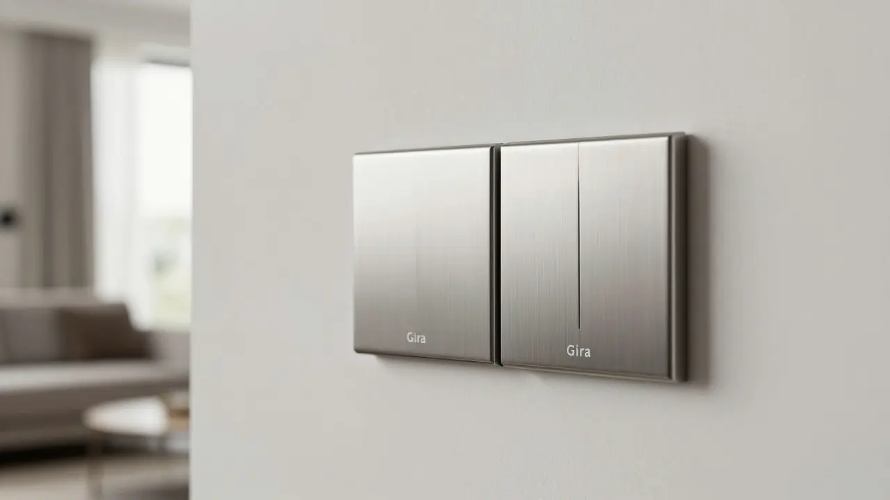Schalterprogramme im Designvergleich: Gira, JUNG & Berker - Optik trifft Funktion