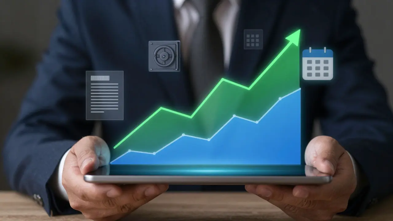 Finanzanalyse mit Fokus auf Rendite und Mietverträge