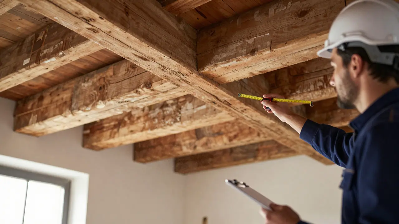 Statische Ertüchtigung alter Decken: Holzbalken und Stahl richtig kombinieren