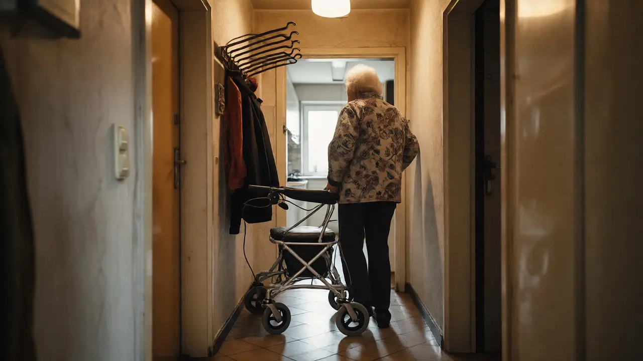 Breitere Stellflächen im Flur: Rollator und Rollstuhl richtig planen