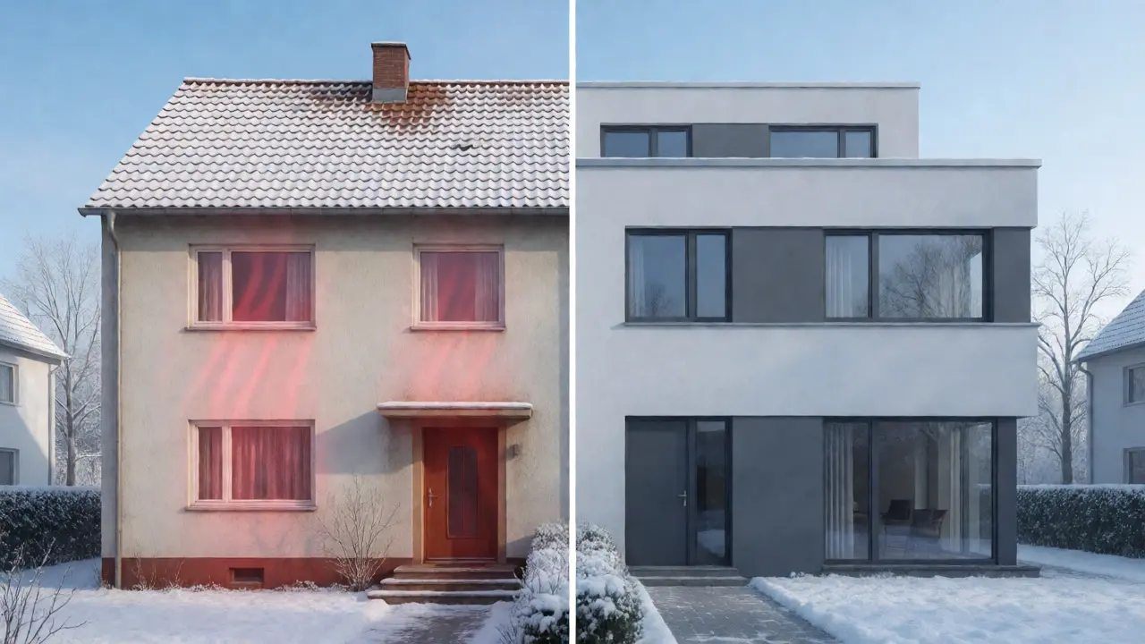 Wärmeschutzverordnung einhalten: Altbau vs. Neubau im Vergleich
