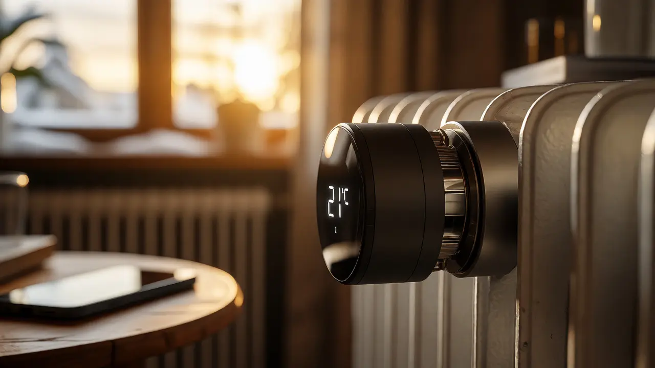 Intelligente Heizungssteuerung: Digitale Thermostate im Wohnhaus